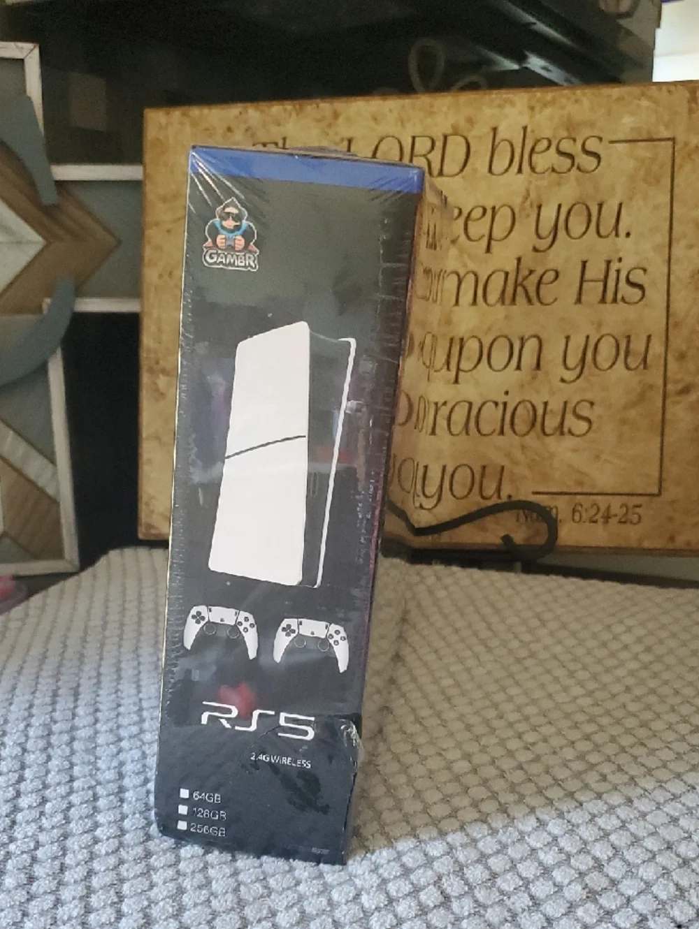 Wireless Gaming Console Bundle in White with Controller